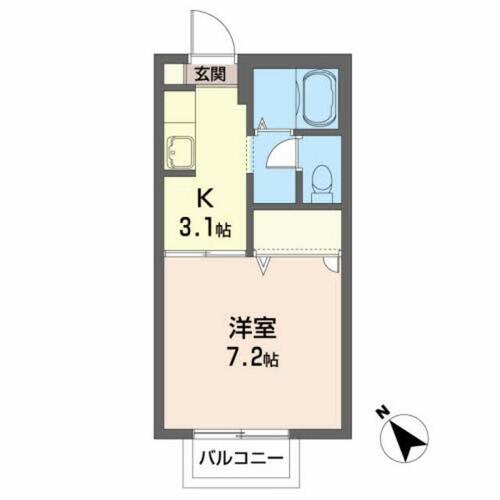 同じ建物の物件間取り写真 - ID:207001147205