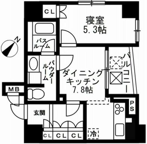 同じ建物の物件間取り写真 - ID:213103658674