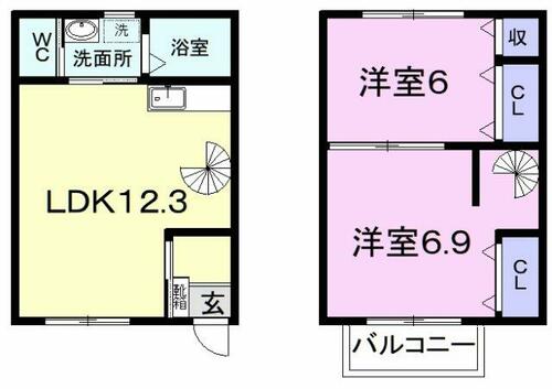 同じ建物の物件間取り写真 - ID:222016070001