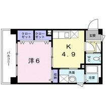 神奈川県川崎市中原区木月住吉町（賃貸マンション1K・3階・30.80㎡） その2