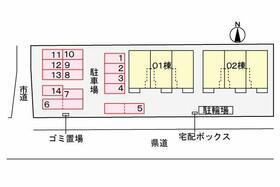 オアシスガーデンＢ 103 ｜ 茨城県取手市青柳（賃貸アパート1LDK・1階・50.01㎡） その3