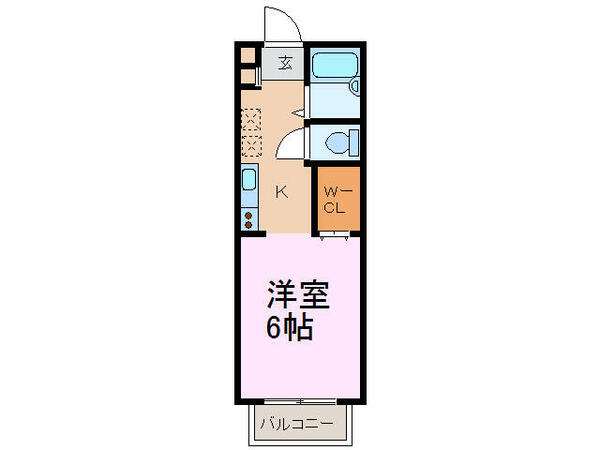 サンビレッジ古河 105｜茨城県古河市東３丁目(賃貸アパート1K・1階・21.11㎡)の写真 その2