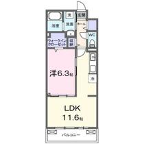 ヴェルジュ宮ノ前 304 ｜ 千葉県八千代市高津（賃貸アパート1LDK・3階・42.59㎡） その2