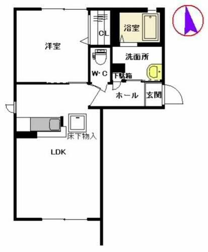 同じ建物の物件間取り写真 - ID:243006604058