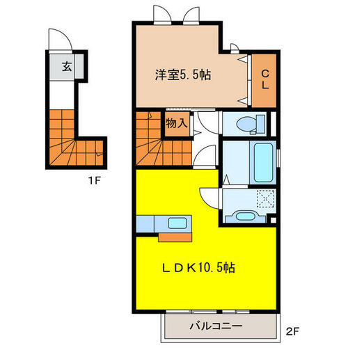 同じ建物の物件間取り写真 - ID:221010699554