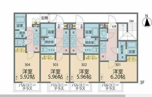 同じ建物の物件間取り写真 - ID:214057941522