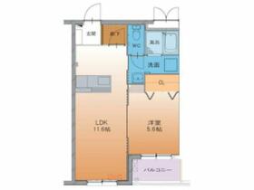 あったかハイツ 402 ｜ 福井県福井市大東２丁目（賃貸マンション1LDK・1階・40.90㎡） その2