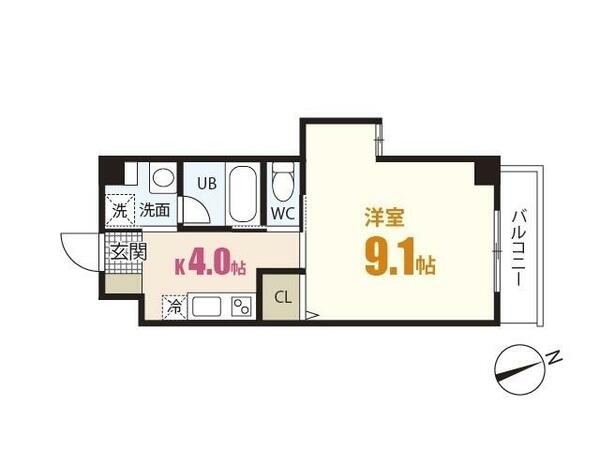 ＫＴビル（西原）｜広島県広島市安佐南区西原８丁目(賃貸マンション1K・2階・29.00㎡)の写真 その2