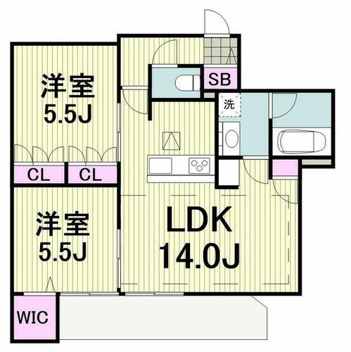 同じ建物の物件間取り写真 - ID:214057002636