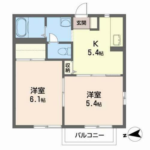 同じ建物の物件間取り写真 - ID:204004056973