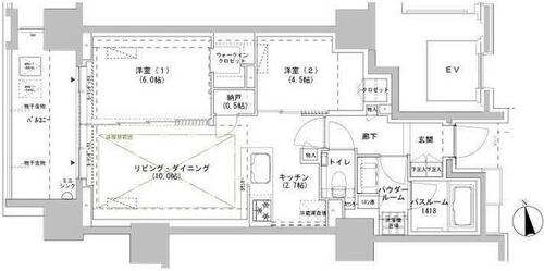 同じ建物の物件間取り写真 - ID:213103556886