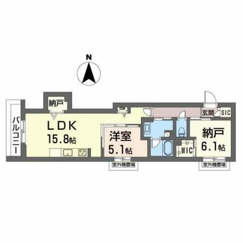 同じ建物の物件間取り写真 - ID:226064179355