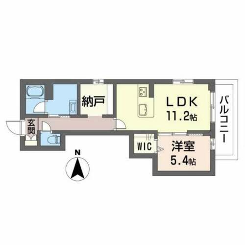 同じ建物の物件間取り写真 - ID:226064179345