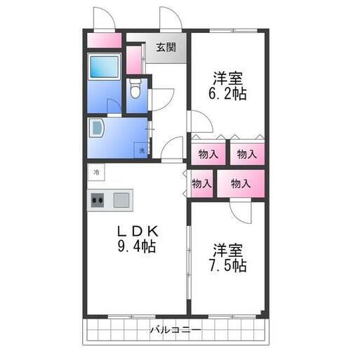 同じ建物の物件間取り写真 - ID:227082605677