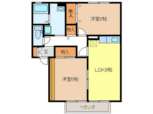 同じ建物の物件間取り写真 - ID:221010586120