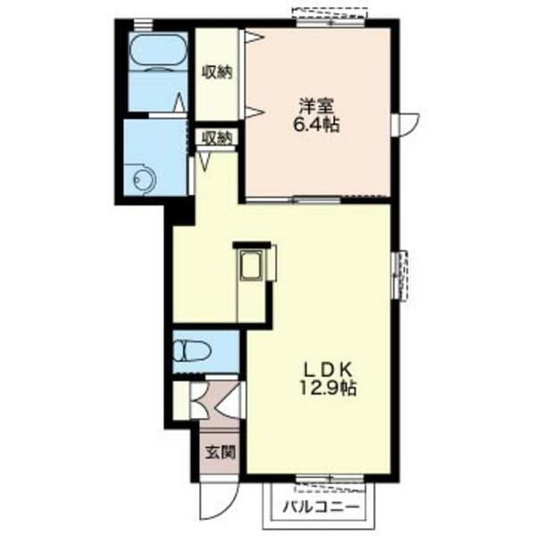 シャーメゾン神峰 00101｜茨城県日立市神峰町４丁目(賃貸アパート1LDK・1階・43.50㎡)の写真 その2