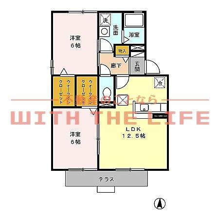 同じ建物の物件間取り写真 - ID:240027833096