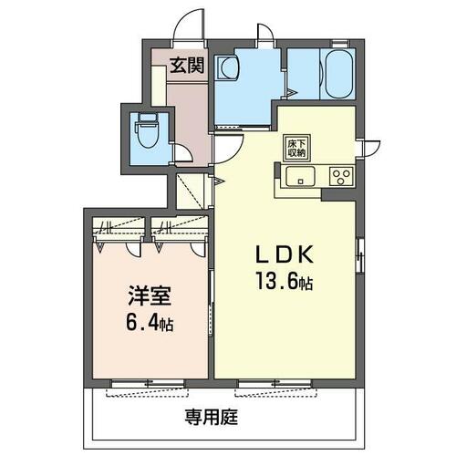 同じ建物の物件間取り写真 - ID:208009201534