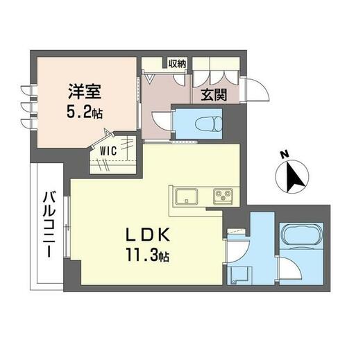 同じ建物の物件間取り写真 - ID:211046142342