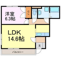 茨城県古河市駒羽根（賃貸アパート1LDK・1階・49.36㎡） その2