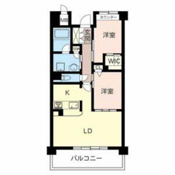 リラフォート千里中央 0710｜大阪府豊中市新千里西町２丁目(賃貸マンション2LDK・7階・63.06㎡)の写真 その2