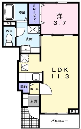 同じ建物の物件間取り写真 - ID:228048143126