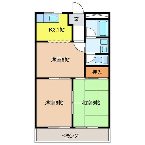 同じ建物の物件間取り写真 - ID:221010699561