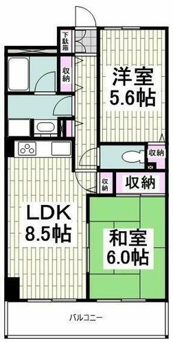 同じ建物の物件間取り写真 - ID:214055996751