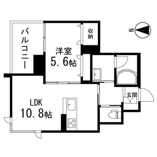 同じ建物の物件間取り写真 - ID:204004035642