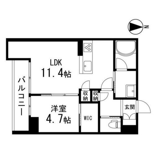 同じ建物の物件間取り写真 - ID:204004035640