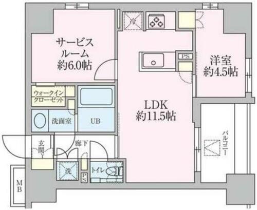 同じ建物の物件間取り写真 - ID:213103718852