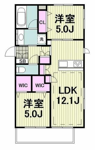 同じ建物の物件間取り写真 - ID:214055998395