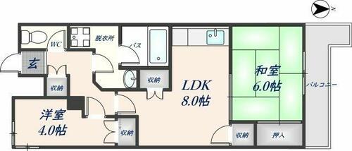 同じ建物の物件間取り写真 - ID:227084675607