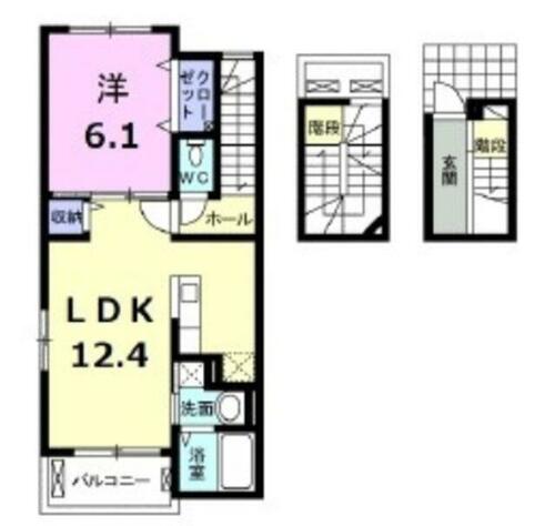 同じ建物の物件間取り写真 - ID:214055956057