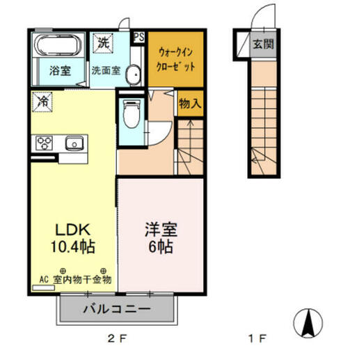 同じ建物の物件間取り写真 - ID:210002697890