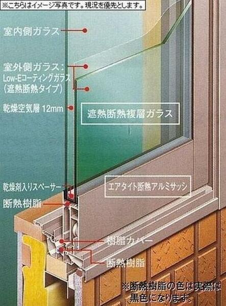 外観：【防犯】窓は万一の場合も割れにくい防犯合わせガラスを採用！