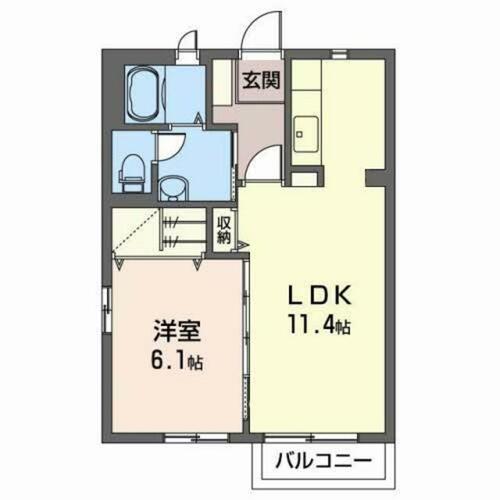 同じ建物の物件間取り写真 - ID:207001161896