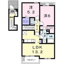 ブルーメンパルクⅠ 202 ｜ 宮城県石巻市西山町（賃貸アパート2LDK・2階・60.10㎡） その2