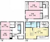 （仮称）金山町戸建Ｃ棟のイメージ