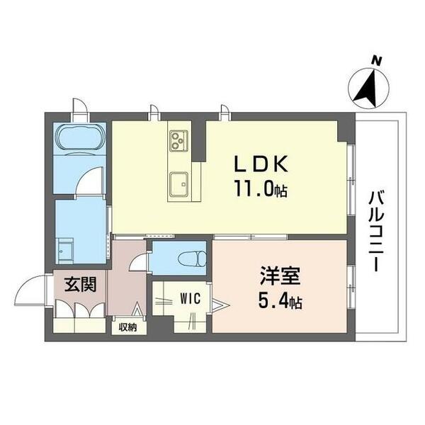 ヴェルビータ 00303｜埼玉県さいたま市中央区本町東２丁目(賃貸マンション1LDK・3階・41.92㎡)の写真 その2