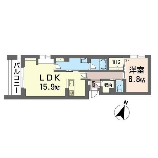 コンフォータス 00201｜埼玉県さいたま市緑区東浦和３丁目(賃貸マンション1LDK・2階・58.66㎡)の写真 その2