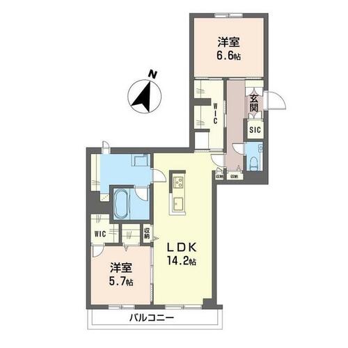 同じ建物の物件間取り写真 - ID:212042068756