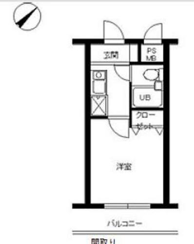 同じ建物の物件間取り写真 - ID:214055952237