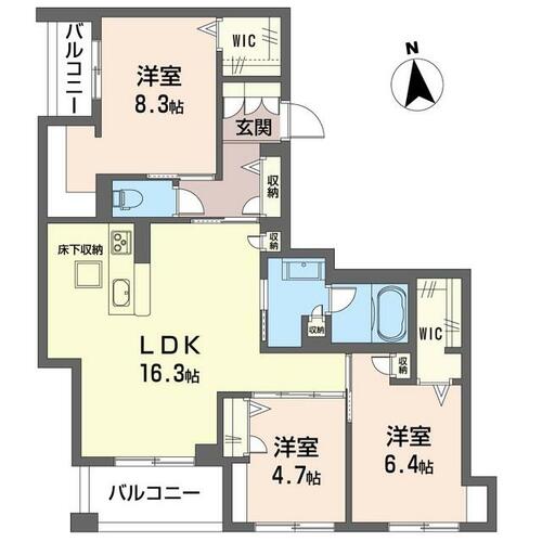 同じ建物の物件間取り写真 - ID:212041975122