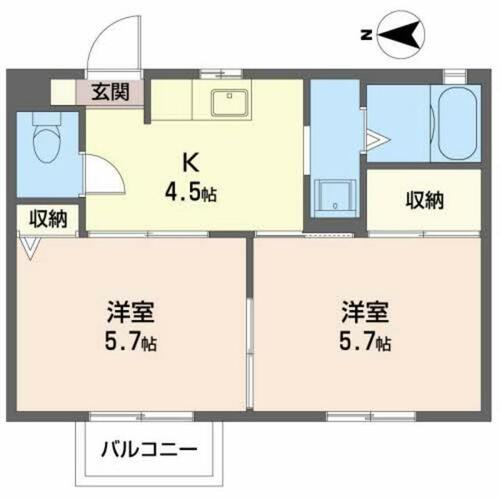 同じ建物の物件間取り写真 - ID:238007226089