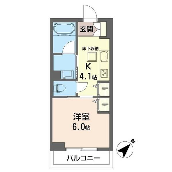 フェリシード 00108｜千葉県印旛郡酒々井町中川(賃貸マンション1K・1階・26.56㎡)の写真 その2