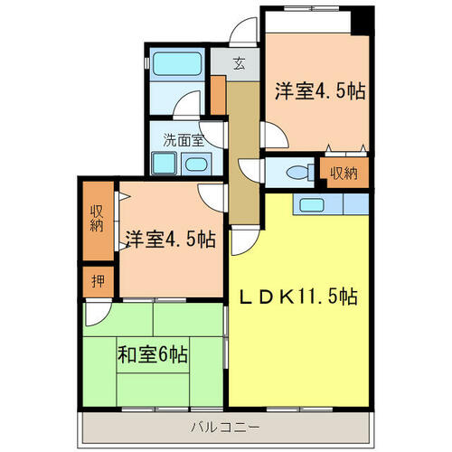 同じ建物の物件間取り写真 - ID:227081531787