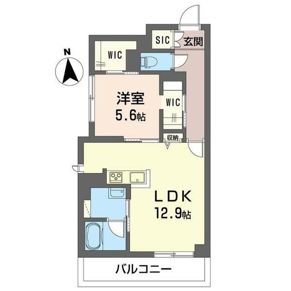 ルリス 00101｜千葉県流山市南流山７丁目(賃貸マンション1LDK・1階・50.58㎡)の写真 その2