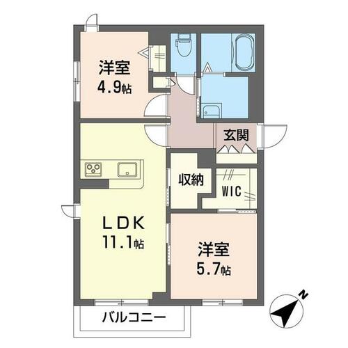 同じ建物の物件間取り写真 - ID:214054565496