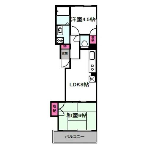 同じ建物の物件間取り写真 - ID:227078757860